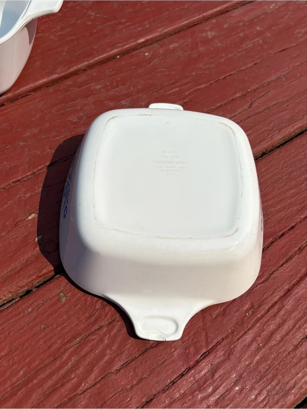 Corning Ware Vintage Small Casserole Dishes Lot Of Two Sizes